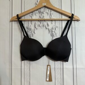Skims sold n/a Up Plunge Bra Onyx Black Size sold n/a